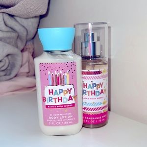 Happy birthday B&B set